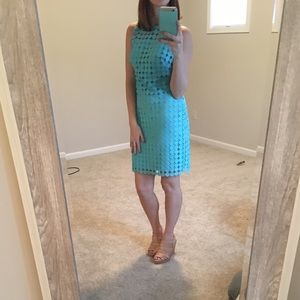 Ralph Lauren Turquoise A-line Dress Size 6